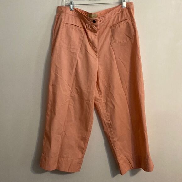 Linden Hill Peach wide leg capris, size 16 - Picture 1 of 3
